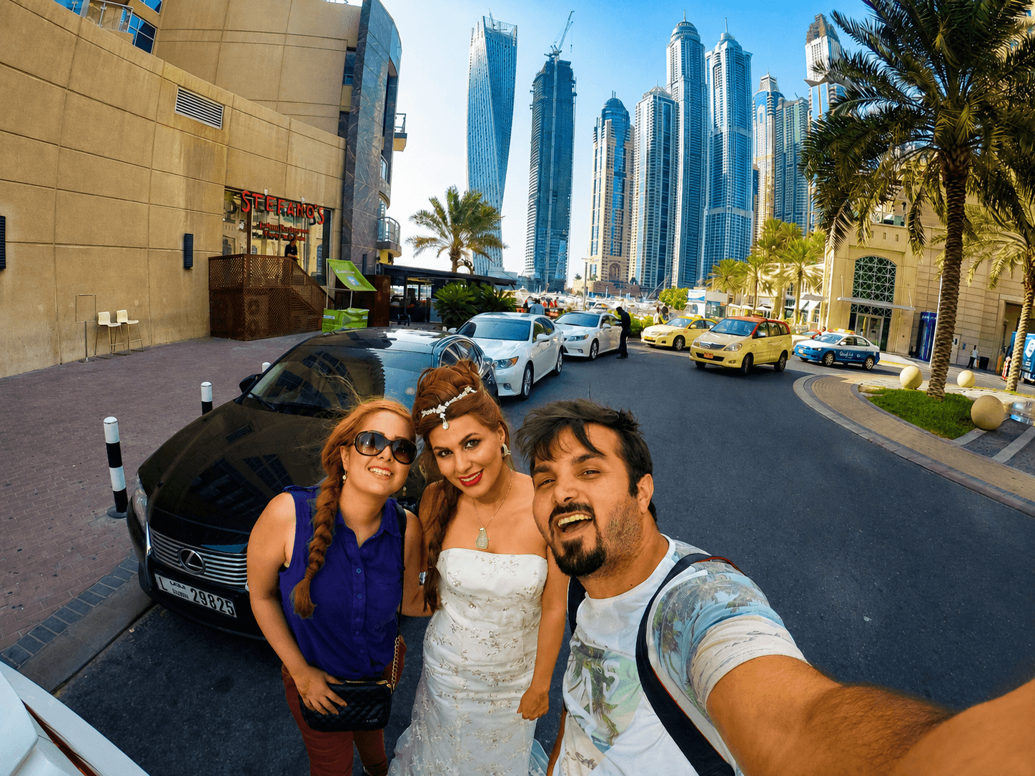 Wedding couple in Istanbul